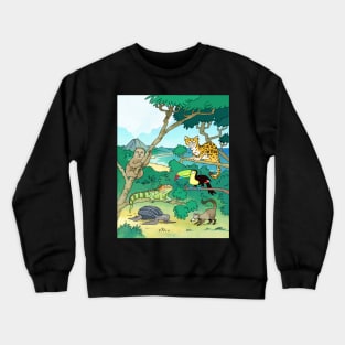 Animals of Costa Rica Crewneck Sweatshirt